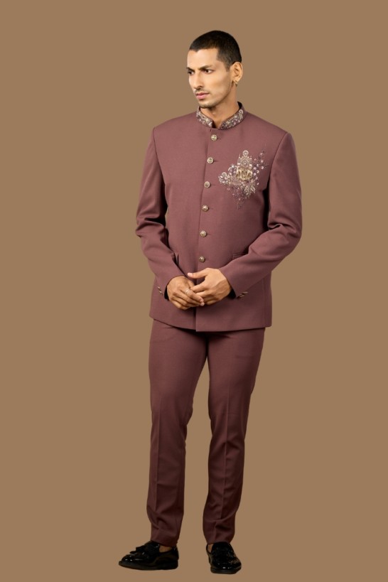 DUSTY MAUVE JODHPURI
